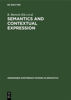 Cover Semantics and Contextual Expression (eBook, PDF)