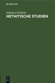 Hethitische Studien (eBook, PDF)