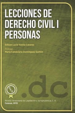 Lecciones de Derecho Civil I Personas - Varela Cáceres, Edison Lucio