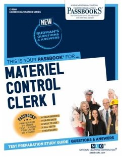 Materiel Control Clerk I (C-3088): Passbooks Study Guide Volume 3088 - National Learning Corporation