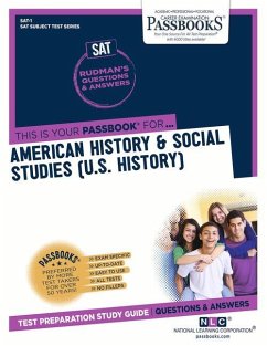 American History & Social Studies (U.S. History) (Sat-1): Passbooks Study Guide Volume 1 - National Learning Corporation