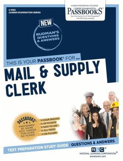 Mail & Supply Clerk (C-3162): Passbooks Study Guide Volume 3162 - National Learning Corporation