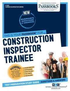 Construction Inspector Trainee (C-3167): Passbooks Study Guide Volume 3167 - National Learning Corporation