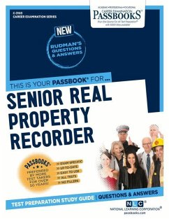 Senior Real Property Recorder (C-3103): Passbooks Study Guide Volume 3103 - National Learning Corporation