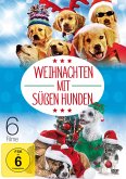 Weihnachten mit süßen Hunden