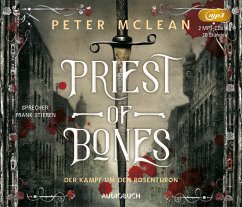 Priest of Bones / Kampf um den Rosenthron Bd.1 (2 MP3-CDs) - McLean, Peter
