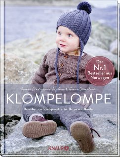 Klompelompe - Bezaubernde Strickprojekte für Babys und Kinder (Mängelexemplar) - Andreassen Hjelmas, Hanne;Steinsland, Torunn