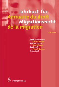 Jahrbuch für Migrationsrecht 2015/2016 - Annuaire du droit de la migration 2015/2016 (eBook, PDF)