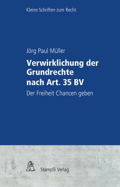 Verwirklichung der Grundrechte nach Art. 35 BV (eBook, PDF) - Müller, Jörg Paul