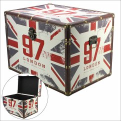 Cover Schatzkiste Motiv Union Jack, groß