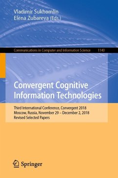 Cover Convergent Cognitive Information Technologies