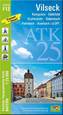 Cover ATK25-F12 Vilseck (Amtliche Topographische Karte 1:25000)