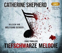 Tiefschwarze Melodie / Zons-Thriller Bd.5 (1 MP3-CD) - Shepherd, Catherine