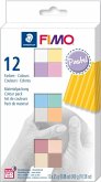 STAEDTLER Modelliermasse FIMO® Pastell 12er Set