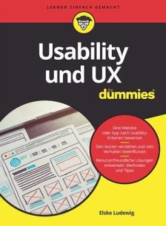 Usability und UX für Dummies - Ludewig, Elske
