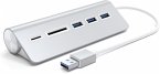 Satechi Aluminum USB 3.0 Hub & Card Reader silver