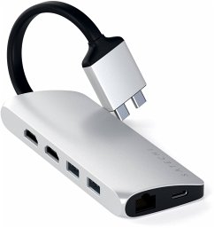 Satechi Type-C Dual Multimedia Adapter silver