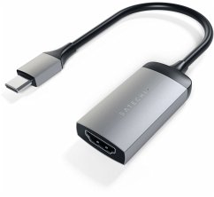 Satechi Type-C zu 4K HDMI Adapter space gray