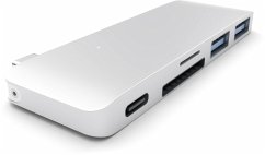 Satechi Type-C USB Passthrough Hub silver