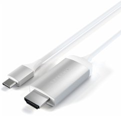 Satechi Type-C zu 4K HDMI Kabel silver