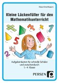 Kleine Lückenfüller für den Mathematikunterricht