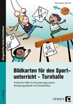 Bildkarten für den Sportunterricht - Turnhalle - Büngers, Beate;Stief, Silke