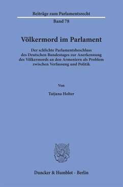 Völkermord im Parlament - Holter, Tatjana