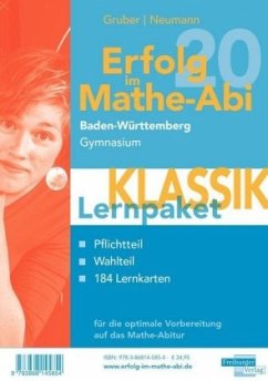 Cover Erfolg im Mathe-Abi 2020 Lernpaket 'Klassik' Baden-Württemberg Gymnasium, 3 Teile