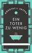 Ein Toter zu wenig / Lord Peter Wimsey... - Bild 1
