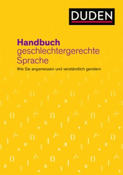 Handbuch geschlechtergerechte Sprache - Steinhauer, Anja;Diewald, Gabriele
