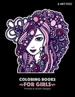 Coloring Books For Girls - Art Therapy Coloring