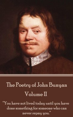 John Bunyan - The Poetry of John Bunyan - Volume II: 