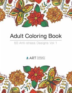 Adult Coloring Book - Art Therapy Coloring