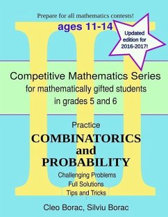 Practice Combinatorics and Probability: Level 3 (ages 11-14) - Borac, Silviu; Borac, Cleo