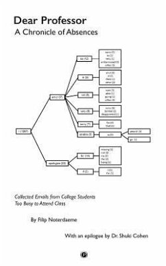 Dear Professor: A Chronicle of Absences - Cohen, Shuki; Noterdaeme, Filip