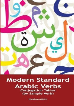 Modern Standard Arabic Verbs - Aldrich, Matthew