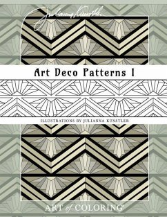 Art Deco Patterns 1: Art of Coloring. Coloring book - Kunstler, Julianna