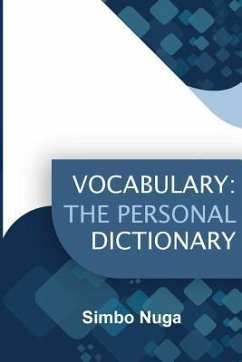 Vocabulary: The Personal Dictionary - Nuga, Simbo