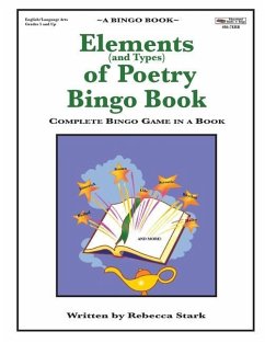 Elements of Poetry Bingo Book - Stark, Rebecca