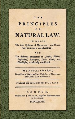 The Principles of Natural Law (1748) - Burlamaqui, Jean Jacques