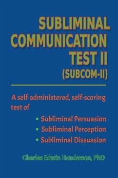 Subliminal Communication Test II: SubcomII - Henderson, Charles Edwin