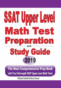 SSAT Upper Level Math Test Preparation and study guide - Nazari, Reza; Smith, Michael