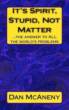 It's Spirit, Stupid, Not Matter: ...the answer to ALL the world's problems - McAneny, Dan