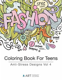 Coloring Book For Teens - Art Therapy Coloring
