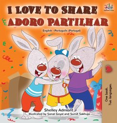 I Love to Share Adoro Partilhar - Admont, Shelley; Books, Kidkiddos