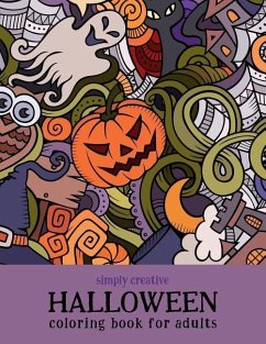 Simply Creative Halloween Coloring Book for Adults - Dempsey, Lynne