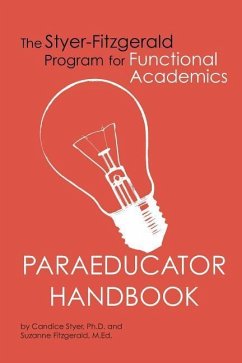 Paraeducator Handbook - Fitzgerald M. Ed, Suzanne; Styer Ph. D., Candice