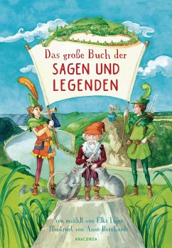 Das große Buch der Sagen und Legenden für Kinder - Leger, Elke