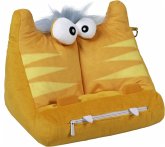 Bookmonster Deluxe Grumbis - Lesekissen - orange/gelb Bookmonster Deluxe Grumbis - Lesekissen - orange/gelb