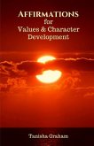 Affirmations for Values and Character Development